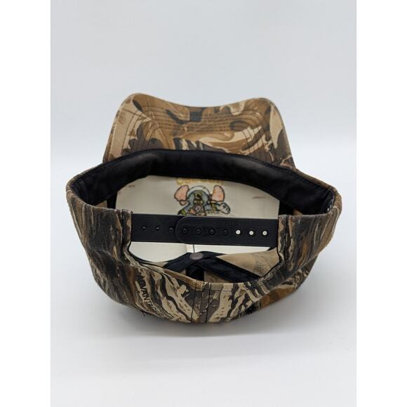 University Of Oregon Donald Duck Camo Hat Cap OU Ducks Vintage Snapback - Picture 7 of 10